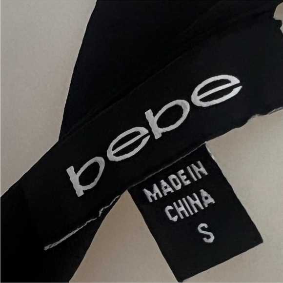 Bebe 100% Silk with built-in bra Dress Sz S - Picture 7 of 9